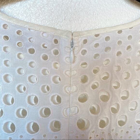 MICHAEL Michael Kors Cotton Eyelet Top Size Small - Picture 7 of 12